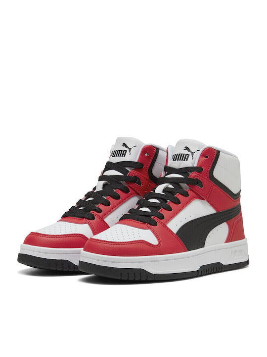 PUMA Rebound Adidasi copii Inalta Roșii
