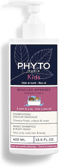 Phyto Copii Șampon & Gel de dus în Formă de Gel 400ml