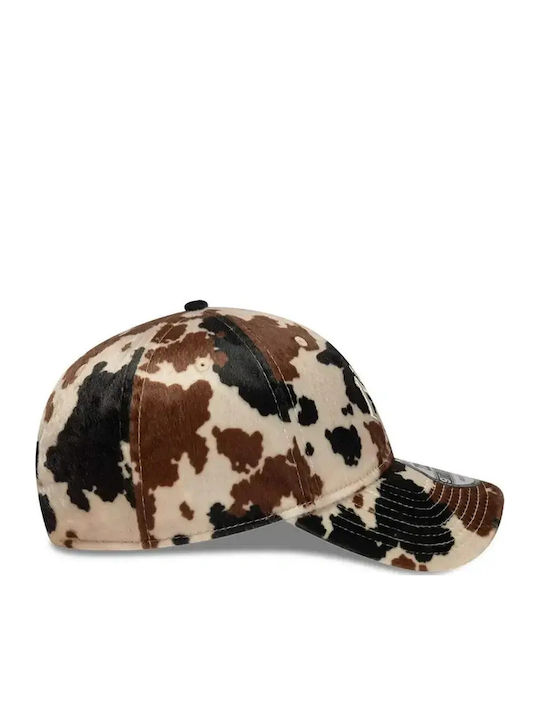 New Era New York Yankees Animal Print 9twenty Adjustable Cap Unisex Cap Polyester Beige 60844104