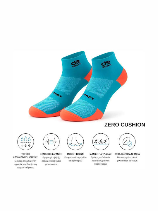 Desocks Laufende Sportsocken Türkis 1 Paar