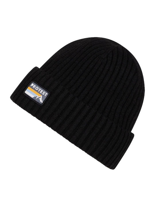 Men's Knitted Beanie Black Color