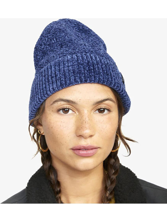 Beanie Damen Strickmütze in Blau