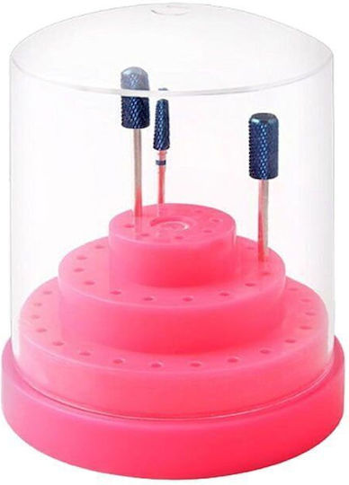 Bur Holders 48 Hole Case for 48 Bits Yellow White Purple Green Pink