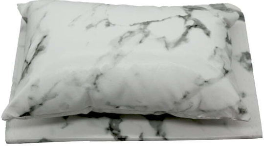 Manicure Pillow Placemat Set White
