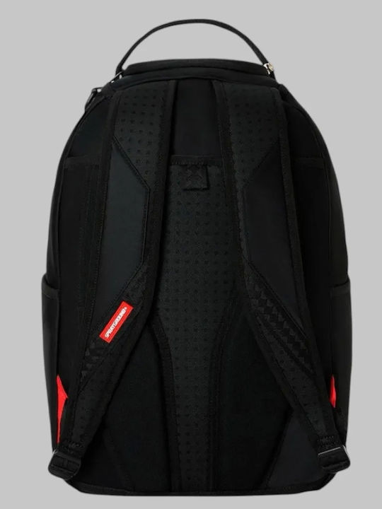 Sprayground Shark Central Embossed de Spate Negru Sprayground Shark Central Embossed de Spate Negru