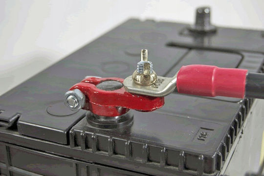 Universal Batterie-Polklemmen Ösen 2 Stück