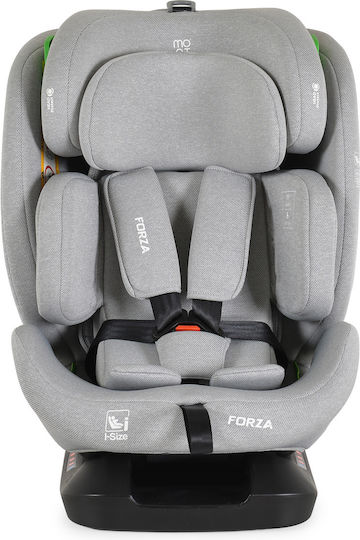 Moni Forza Столче за кола i-Size с Isofix Сив 9-36 кг