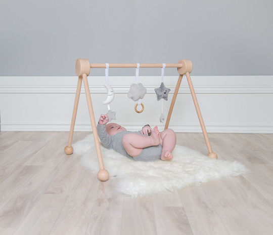 Wooden Activity Gym for Newborns