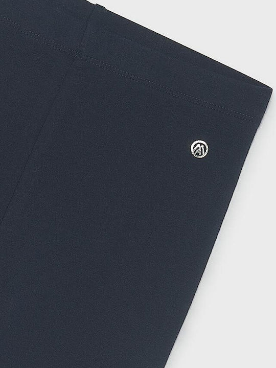 Kids Long Leggings Navy Blue