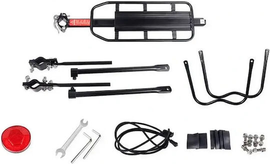 Aluminum Rear Bicycle Rack Up to 30kg Universal MTB & Road