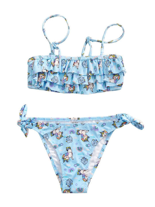 Esthisis Kids Bikini Swimwear Light Blue