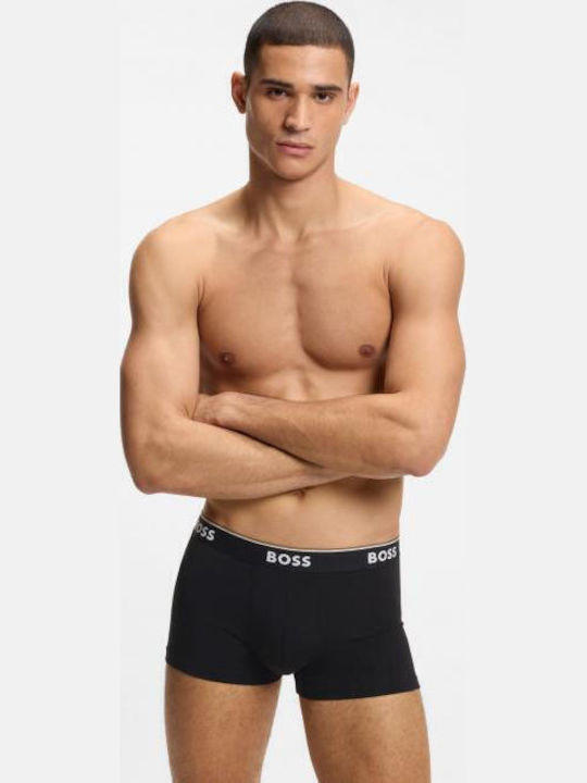 Boss Power Herren Boxershorts Dark Grau 3er Pack