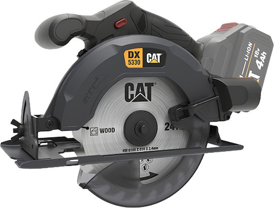 CAT DX5330B Δισκοπρίονο Brushless 18V Solo με Σύστημα Αναρρόφησης
