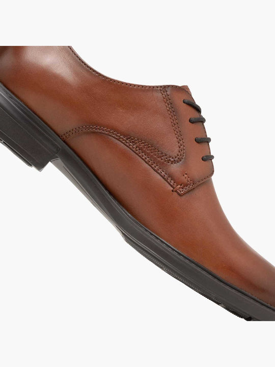 Leather Men's Casual Shoes Tabac Brown