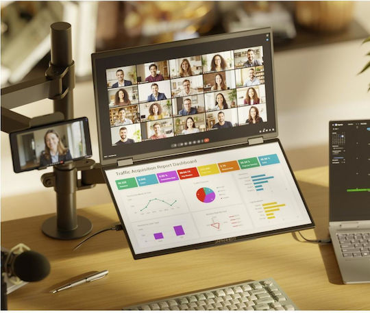 Japannext IPS Φορητό Monitor 23.8" FHD 1920x1080