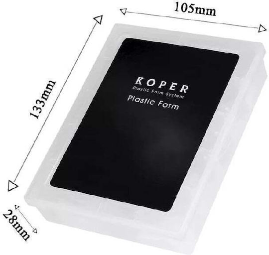 Ноктопластика Koper Plastic Form System Двойни форми 3