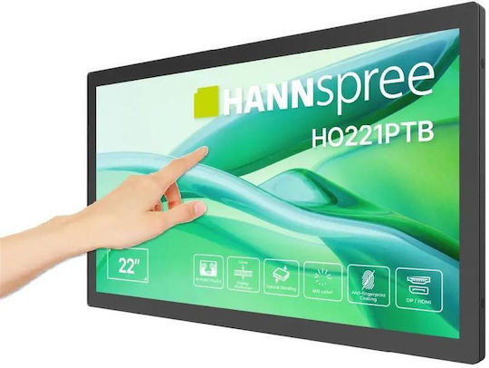 HannSpree Monitor 21.45" FHD 1920x1080 with Response Time 5ms GTG