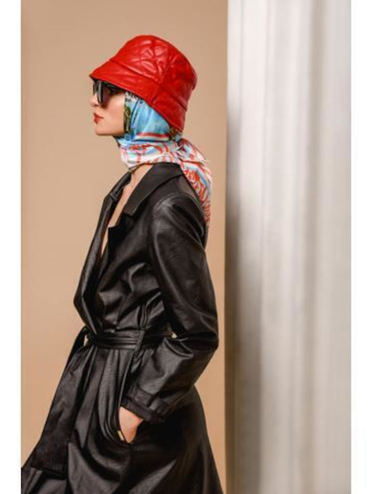 Enareti Enareti Damen Seide Schal Hellblau