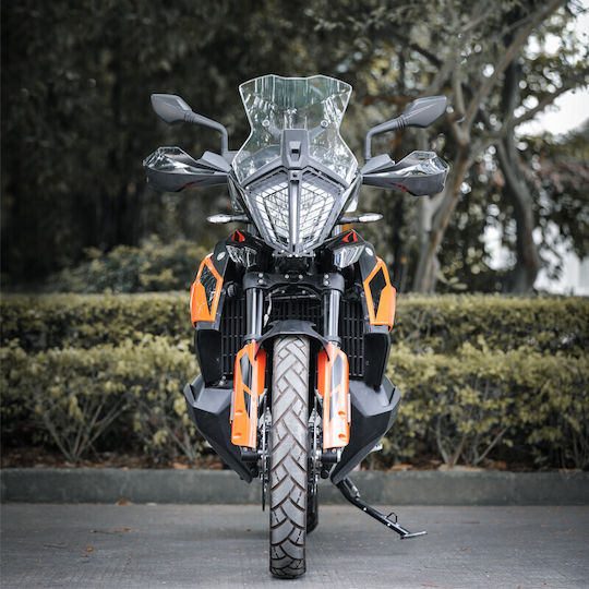 Loboo Motorcycle Headlight Protector Keeway Easy KTM 1290 Super Adventure Grey