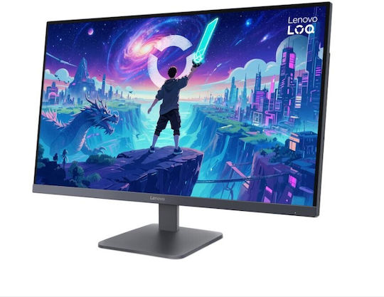 Lenovo LOQ 32Q-10 VA HDR Gaming Monitor 31.5" QHD 2560x1440 180Hz με Χρόνο Απόκρισης 0.5ms GTG Γκρι