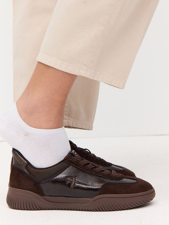 Γυναικεία Sneakers Mocca Patent