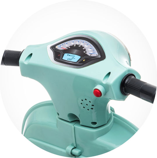 Kinder Elektromotorrad Vespa Elektrisch Grüne