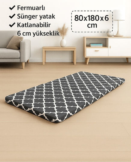 SteweHome Μονό Στρώμα 80x180x6cm