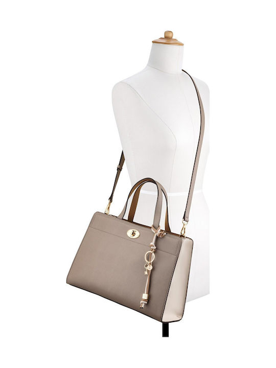 Women's Shoulder Bag Beige