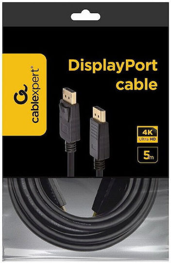 Cablexpert Cablu DisplayPort - DisplayPort 5m Negru (CC-DP2-5M)