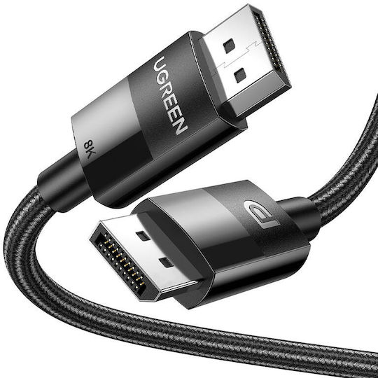 Ugreen Cable DisplayPort male - DisplayPort male 3m Black (80393)