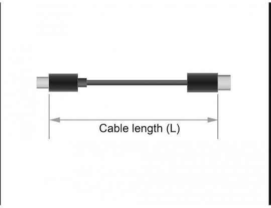 DeLock DeLock DisplayPort-Kabel männlich - Mini-DisplayPort-Kabel männlich 1m Schwarz (84927)