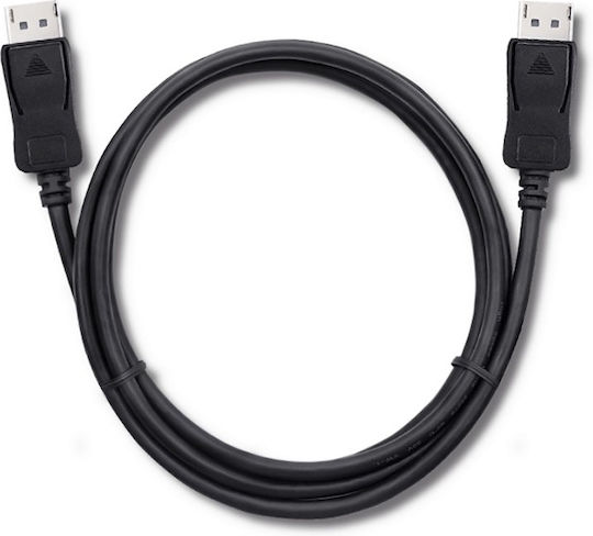 Qoltec Cable DisplayPort male - DisplayPort male 1m Black (50585)