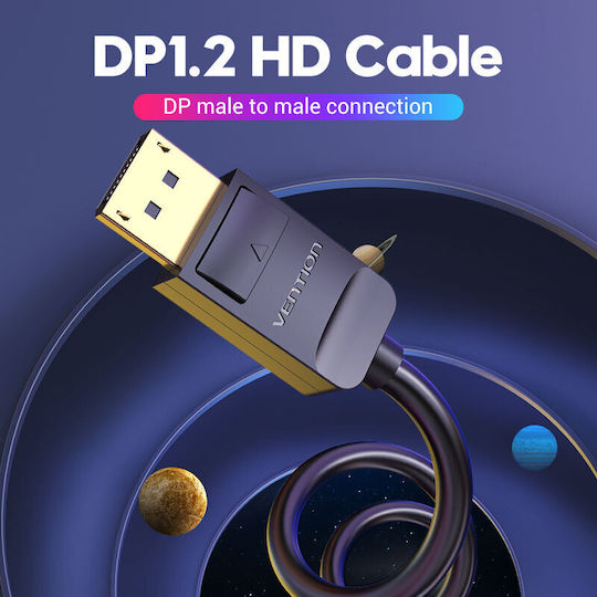 Vention Cable DisplayPort male - DisplayPort male 5m Black (HACBJ)