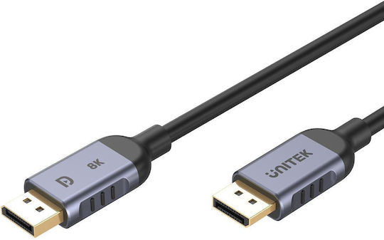 Unitek Cable DisplayPort male - DisplayPort male 5m Black (C1628GY01-5M)