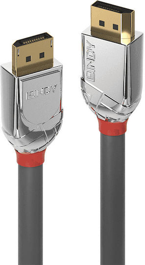 Lindy Кабел DisplayPort мъжки - DisplayPort мъжки 3м Черен (36303)