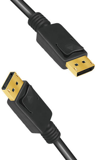 LogiLink Cablu DisplayPort Masculin - DisplayPort Masculin 5m Negru (CV0139)