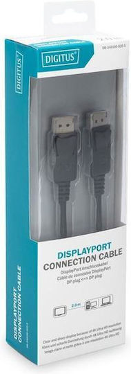 Digitus Cable DisplayPort male - DisplayPort male 3m Black (DB-340100-030-S)