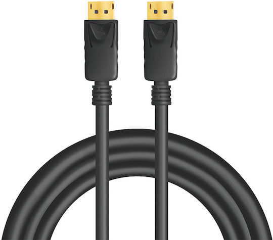 LogiLink Cablu DisplayPort Masculin - DisplayPort Masculin 5m Negru (CV0139)