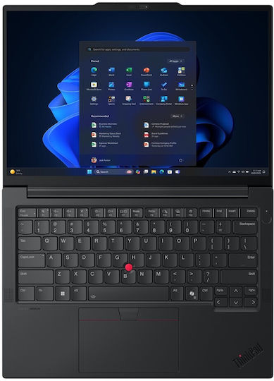 Lenovo ThinkPad E14 Gen 7 (Intel) 14 Zoll IPS 120Hz (Kern Ultra 5-135H/16GB/512GB SSD/Kein Betriebssystem) mit Ladegerät 65W (Englisch (US) Tastatursprache)