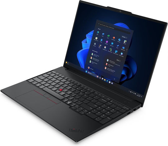 Lenovo ThinkPad E16 Gen 3 (Intel) 16" FHD+ (Ultra 7-258V/32GB/1.0TB SSD/Fără Sistem De Operare) (Tastatură Engleză Internațională)