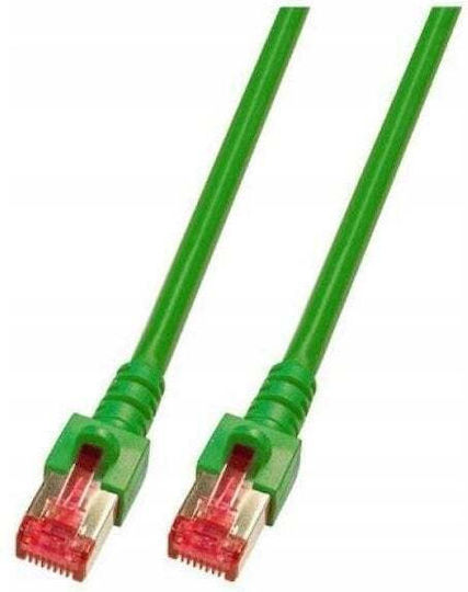 Patchcord RJ45 S/FTP Cat.6 LSZH Verde 3m