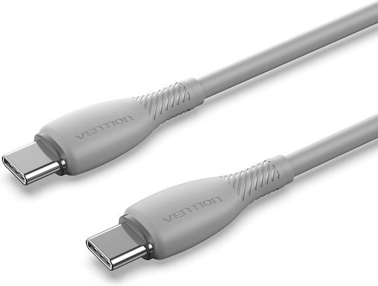 Vention Male USB 2.0 Cable USB-C male - USB-A 60W PD Γκρι 1m TRVHF