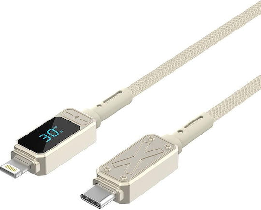 KLGO Braided USB 2.0 Cable USB-C male - USB-C 30W 1.2m S-147