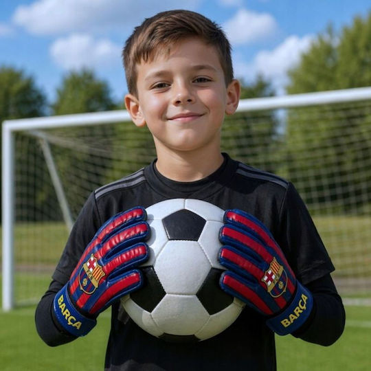 F.C. Barcelona Kids Multicolour Goalkeeper Gloves