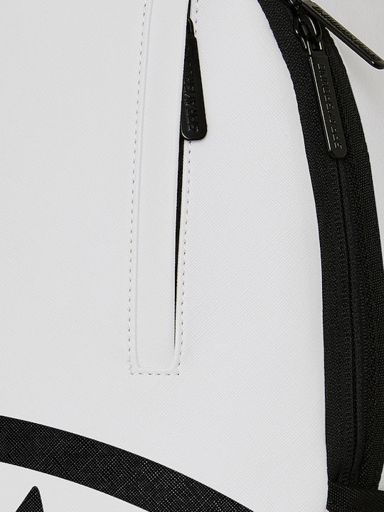 Sprayground Shark Central Bubbly Бяла Ученическа Раница Основно Клас 2026