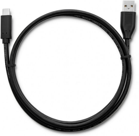 Qoltec Qoltec USB Typ-C Kabel USB-A Schwarz 1,5m 50489