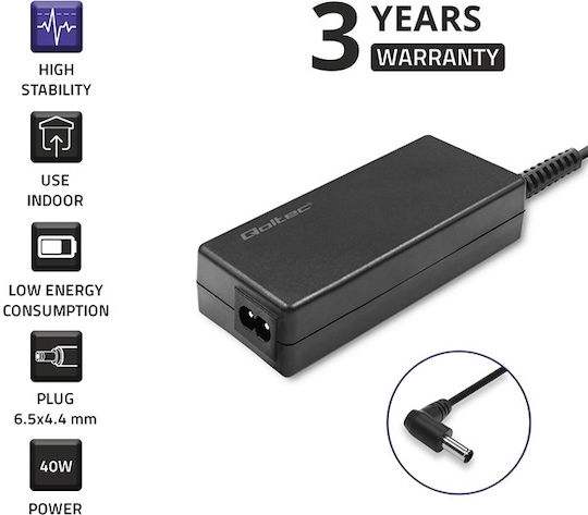 Qoltec Universal Τροφοδοτικό 19V 2.1A με Ισχύ 39.9W για LG monitors (51775)