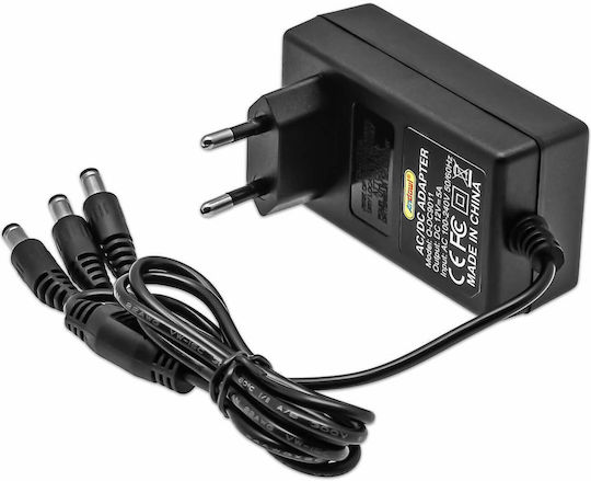 Andowl QY-9011 Универсално захранващо устройство 12V 5A с мощност 60W с 3 конектора Q-DC9011