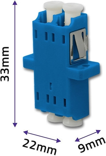 Qoltec Lichtwellenleiter-Adapter 1Stück (54134)