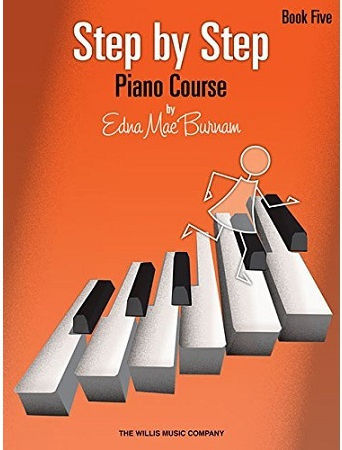 Willis Music Edna-Mae Burnam Step By Step Piano Course Book 5 Learning Method for Piano